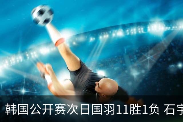 韩国公开赛次日国羽11胜1负 石宇奇李诗沣晋级